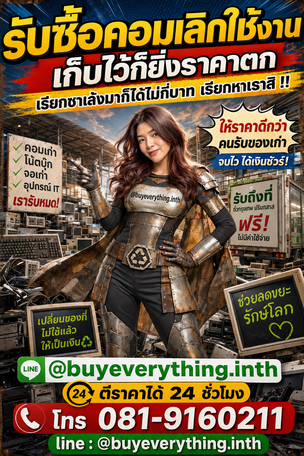 รับซื้อซากคอมพิวเตอร์ เก็บไว้ราคาตก เรียกเราเปลี่ยนเป็นเงิน